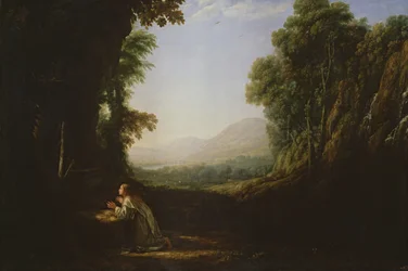 Paisaje con la Magdalena arrepentida